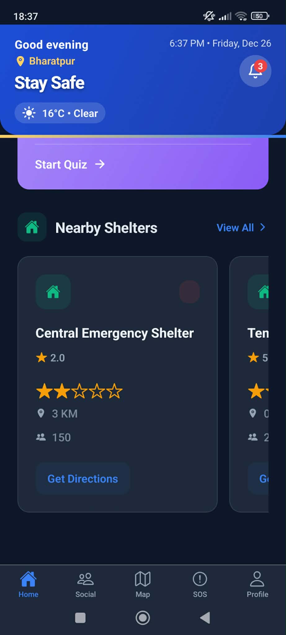 Sahara Disaster Management